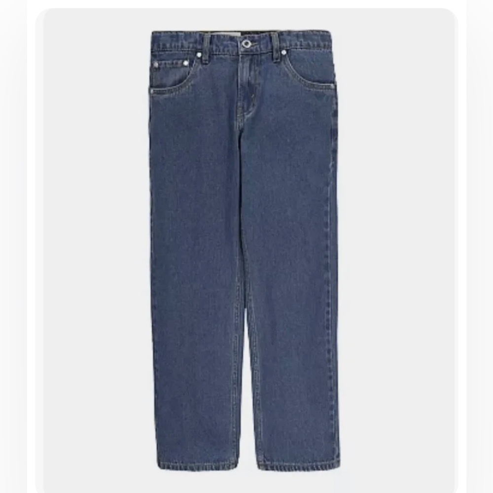 Boys LEVI’S Silvertab Stay Loose Denim Jeans Size 12 W26 X L27  NWT